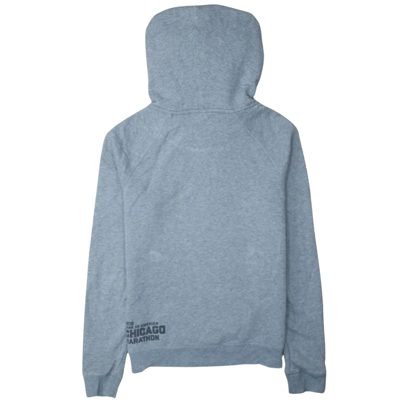 Nike 90's Center Middle Swoosh Pullover Hoodie Medium Grey sold by Vintage Club product image thumbnail 2