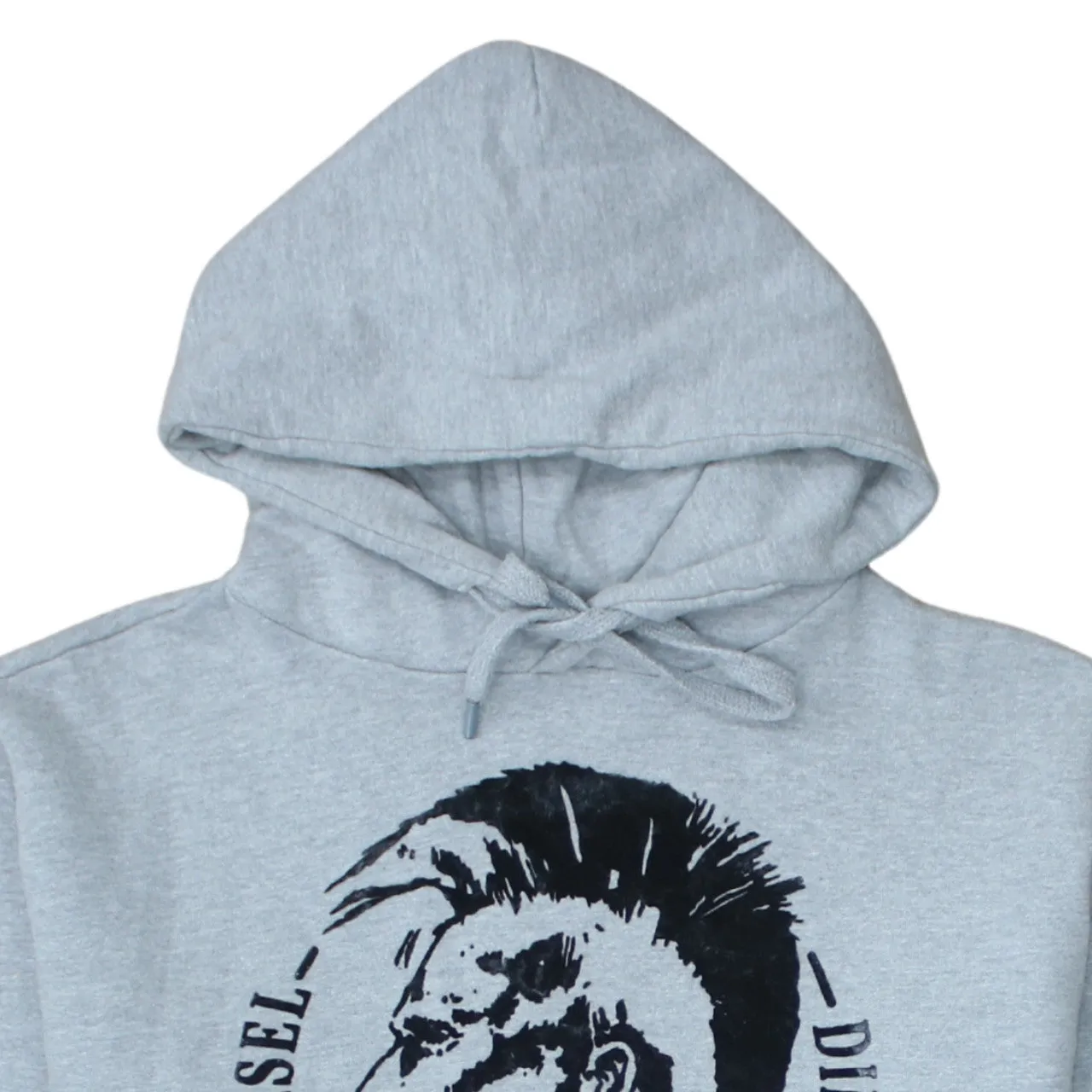 Diesel 90's Spellout Pullover Hoodie Large Grey sold by Vintage Club product image thumbnail 3