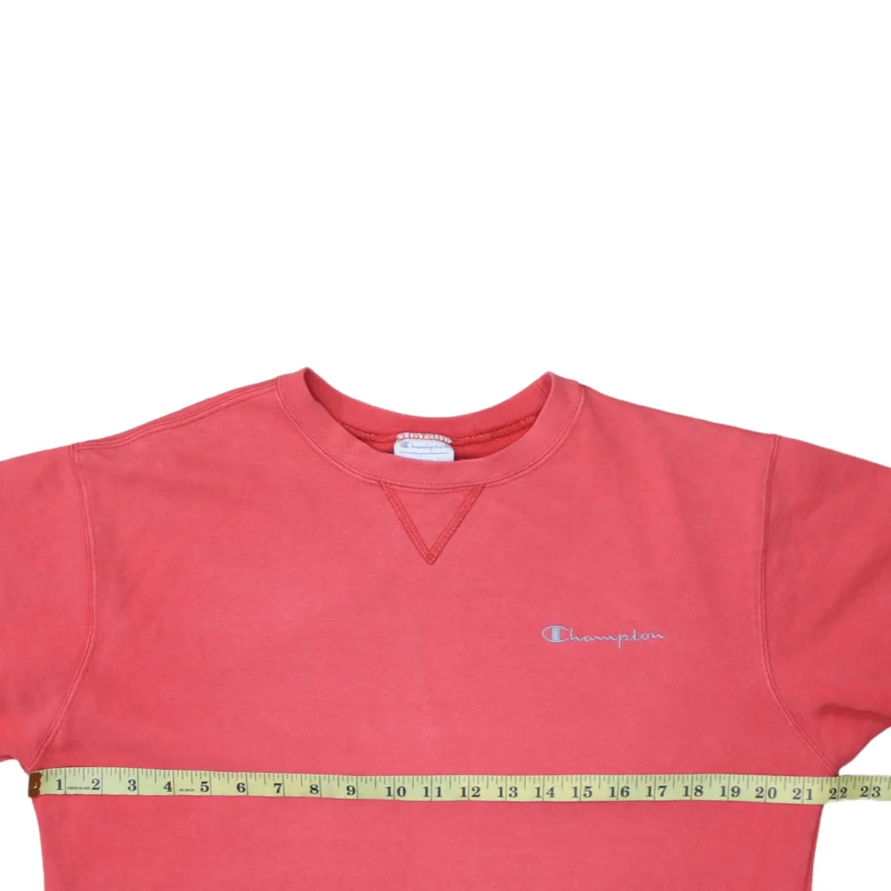 Champion 90's Lightweight Crew Neck Sweatshirt Small Red sold by Vintage Club product image thumbnail 5