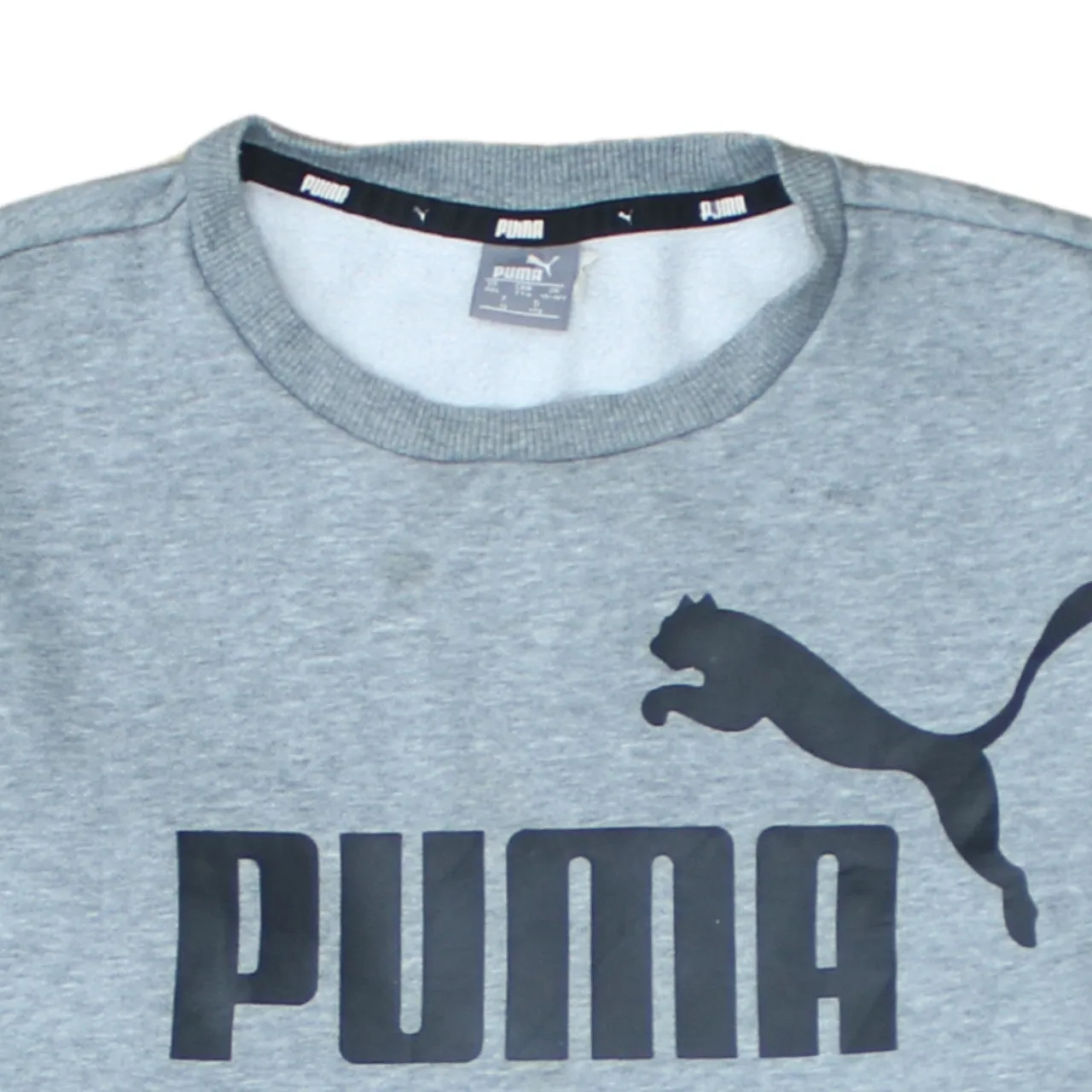 Puma 90's Spellout Crew Neck Sweatshirt XXLarge (2XL) Grey sold by Vintage Club product image thumbnail 3