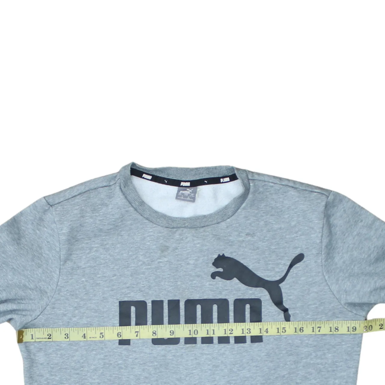Puma 90's Spellout Crew Neck Sweatshirt XXLarge (2XL) Grey sold by Vintage Club product image thumbnail 5