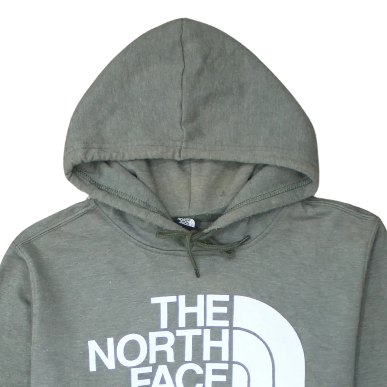 The North Face 90's Spellout Pullover Hoodie Large Green sold by Vintage Club product image thumbnail 3
