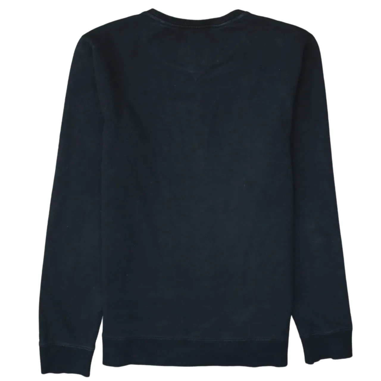 Guess Black Sweatshirt Women’s Medium Printed Triangle Logo Crewneck Pullover Top sold by Vintage Club product image thumbnail 2