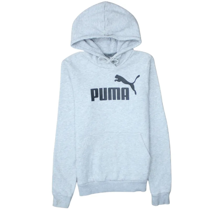 Puma 90's Spellout Pullover Hoodie XSmall Grey sold by Vintage Club