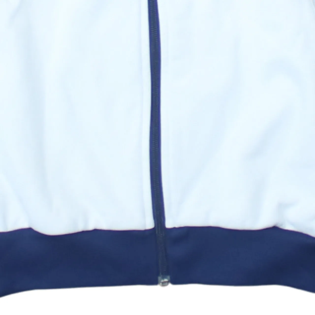 Adidas 90's Striped Sleeve Full Zip Up Sweatshirt Large White sold by Vintage Club product image thumbnail 4