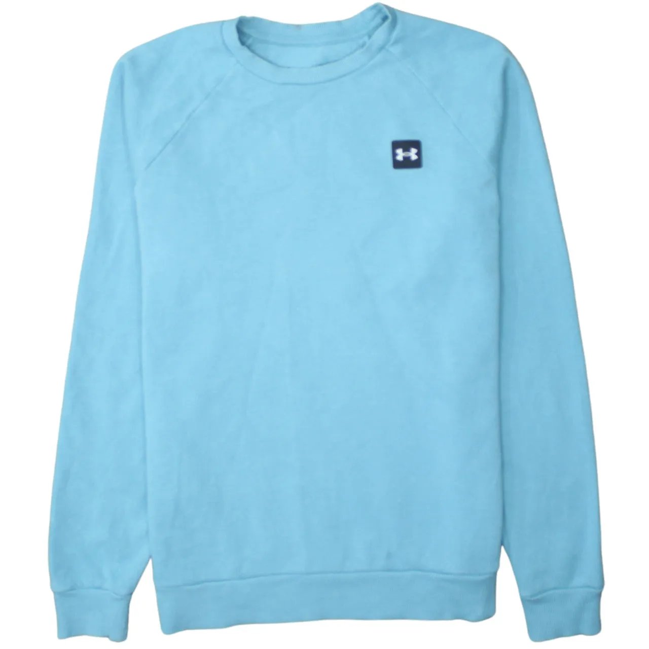 Under Armour 90's Lightweight Crew Neck Sweatshirt Small Blue sold by Vintage Club