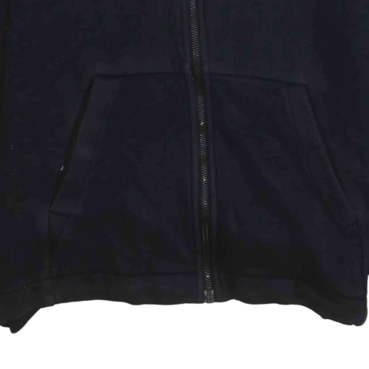 Nike 90's Swoosh Full Zip Up Hoodie Medium Black sold by Vintage Club product image thumbnail 4