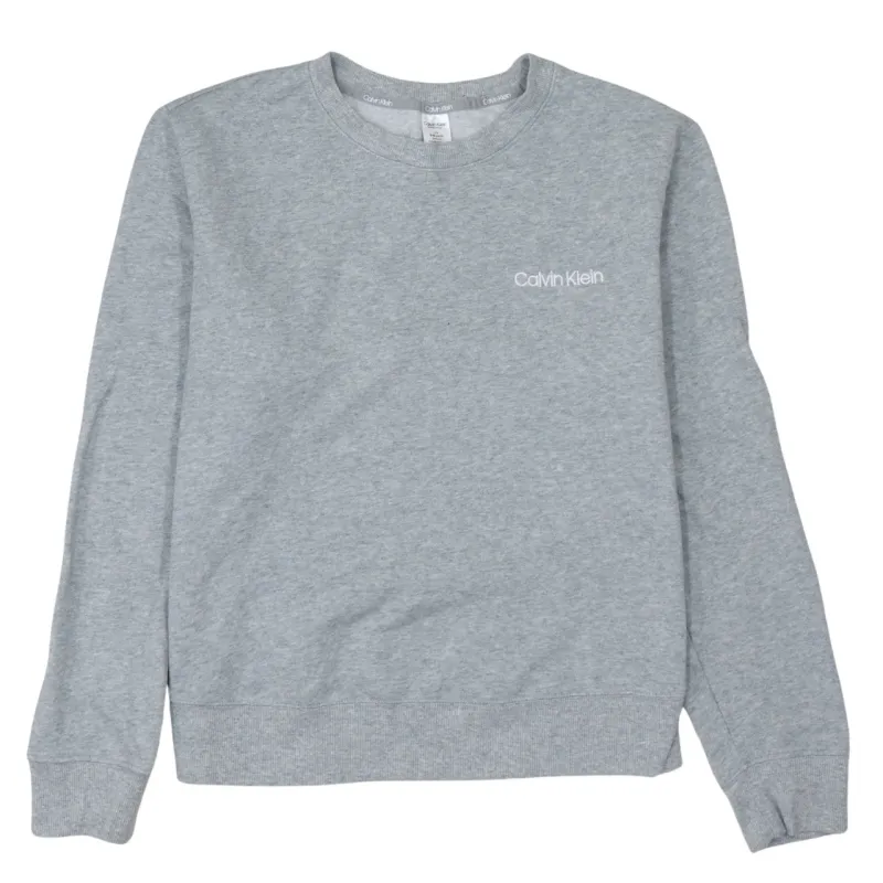 Calvin Klein 90's Lightweight Crew Neck Sweatshirt Large Grey sold by Vintage Club