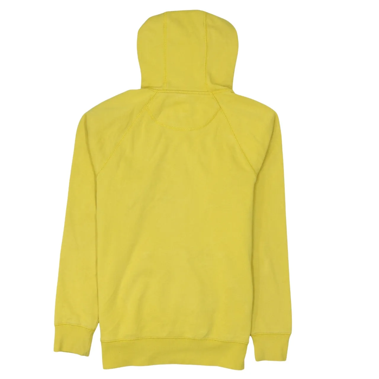 Vans Yellow Hoodie Women's Small Embroidered Chest Logo Front Pocket Pullover Sweatshirt sold by Vintage Club product image thumbnail 2