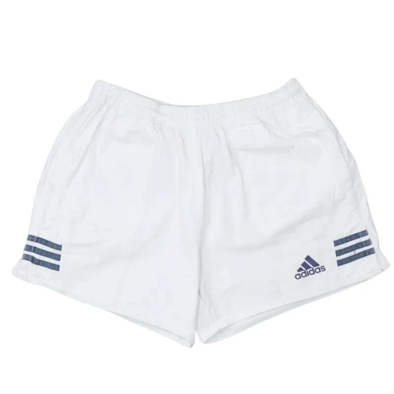 Adidas 90's Lightweight Baggy Chino Shorts 34 White sold by Vintage Club