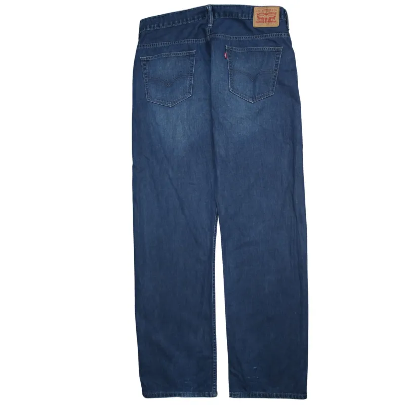 Levi Strauss &Co 90's 569 Straight Leg Baggy Jeans / Pants 36 Blue sold by Vintage Club