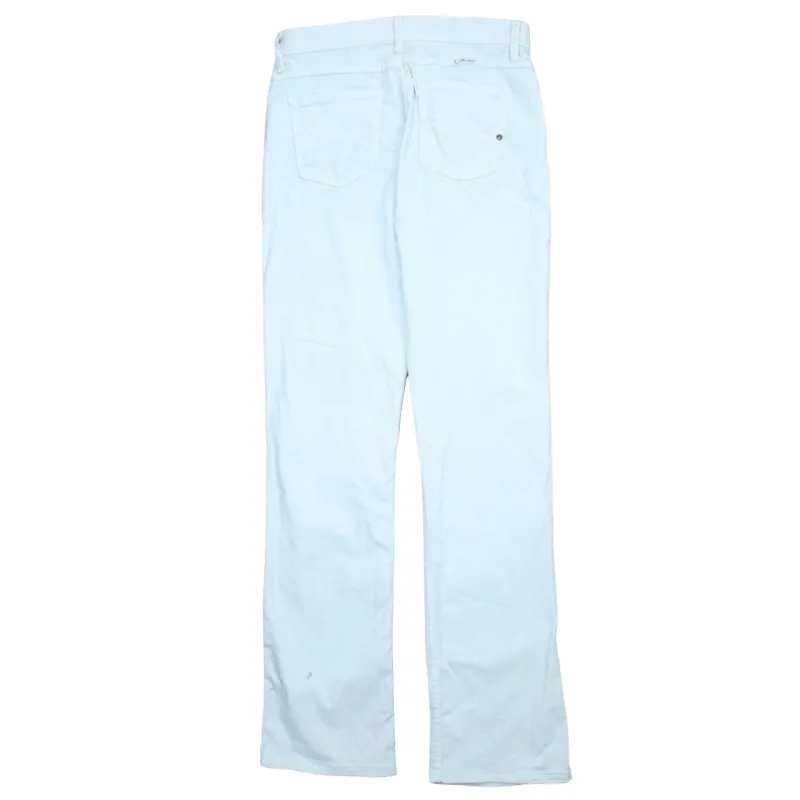 Wrangler Light Blue Trousers Men's 9/10 x 34 Five Pocket Straight Leg Cotton Denim Jeans sold by Vintage Club