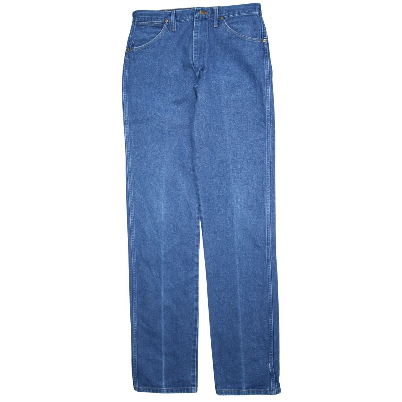 Wrangler 90's Lightwash Straight Leg Baggy Jeans / Pants 34 Blue sold by Vintage Club product image thumbnail 2