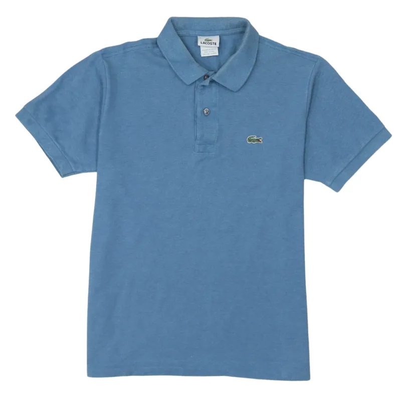 Lacoste Blue Polo Shirt Men's Small Embroidered Croc Logo Short Sleeve Casual Top sold by Vintage Club