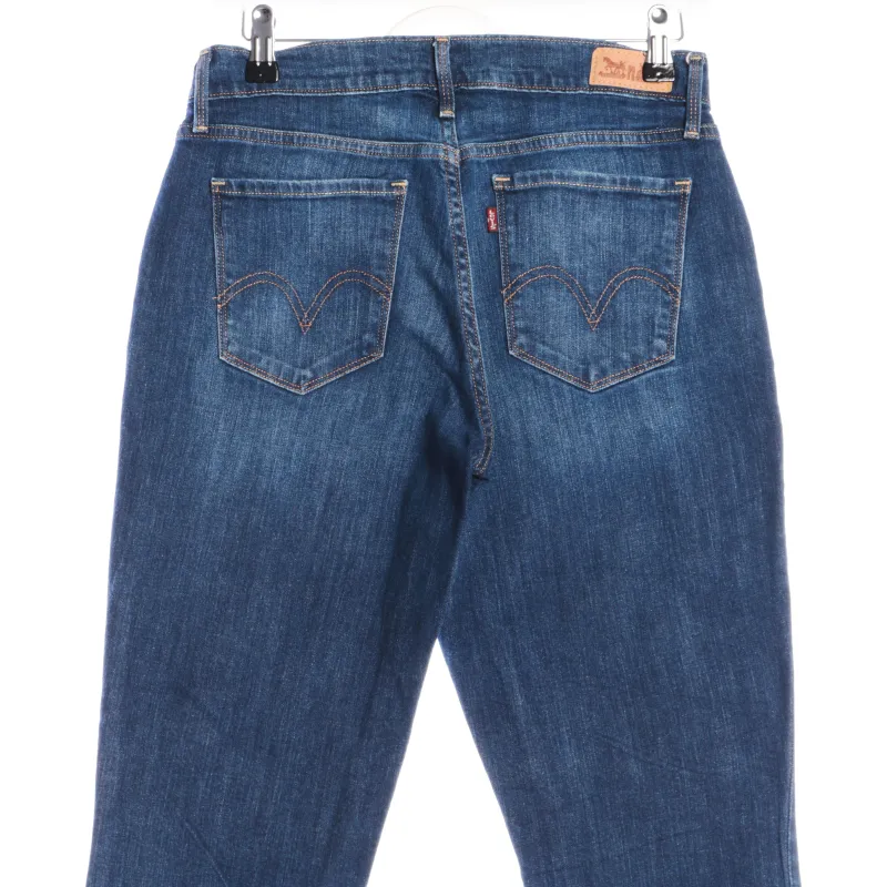 Levi's 711 Skinny Jeans Black Denim Women's Size 27 Vintage Style made by Levi's