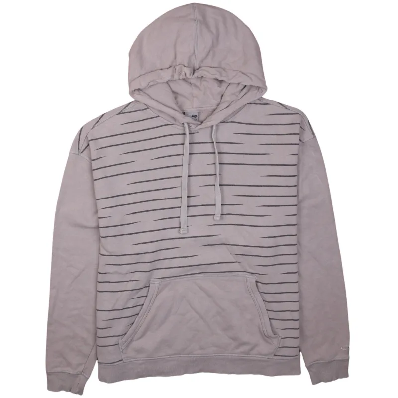 Vintage Champion 90s Grey Striped Hoodie XLarge Retro Pullover made by Vintage Club