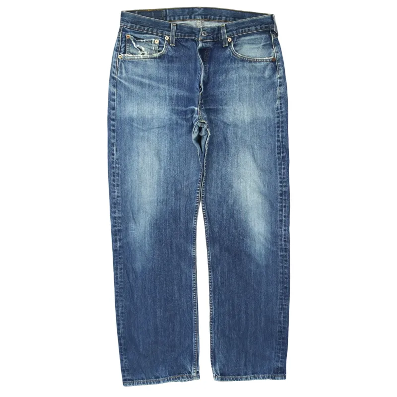 Levi's Vintage 90s Men's Baggy Denim Jeans 30x32 Blue Distressed sold by Vintage Club