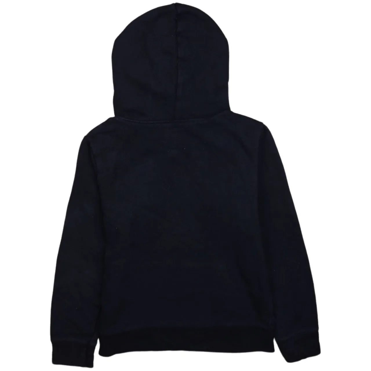Vintage 90's GAP Navy Blue Spellout Pullover Hoodie Women's XL sold by Vintage Club product image thumbnail 2