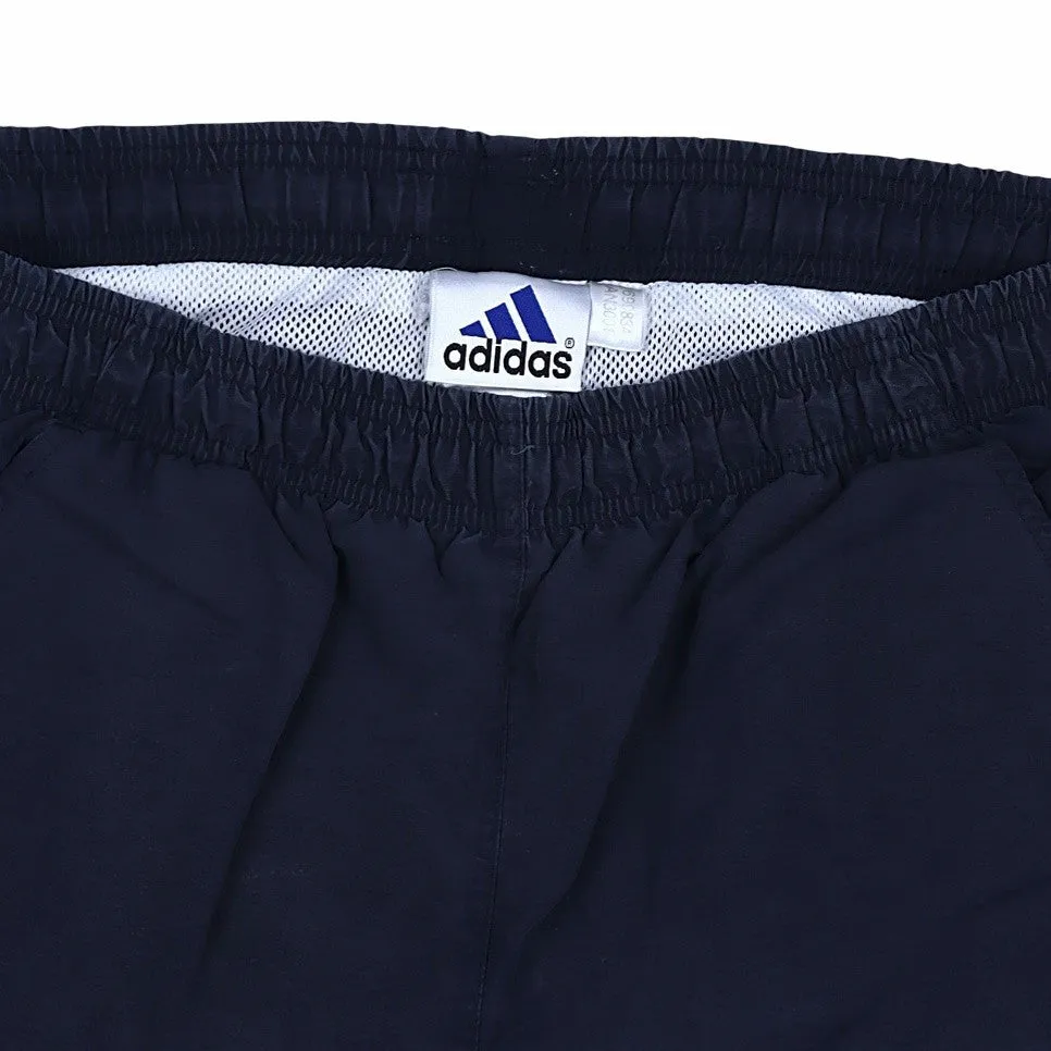 Vintage Adidas 90s Blue Joggers Medium Elastic Waist Drawstring Pants sold by Vintage Club product image thumbnail 3