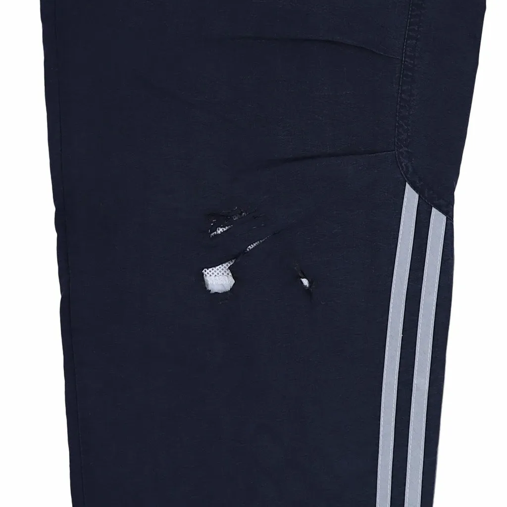 Vintage Adidas 90s Blue Joggers Medium Elastic Waist Drawstring Pants sold by Vintage Club product image thumbnail 4