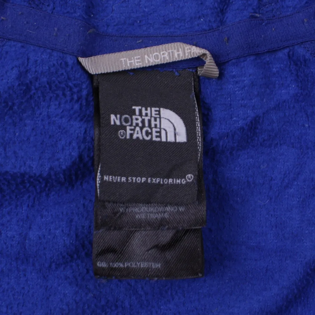 The North Face 90's Vintage Women's Blue Hooded Fleece Jumper S sold by Vintage Club product image thumbnail 4