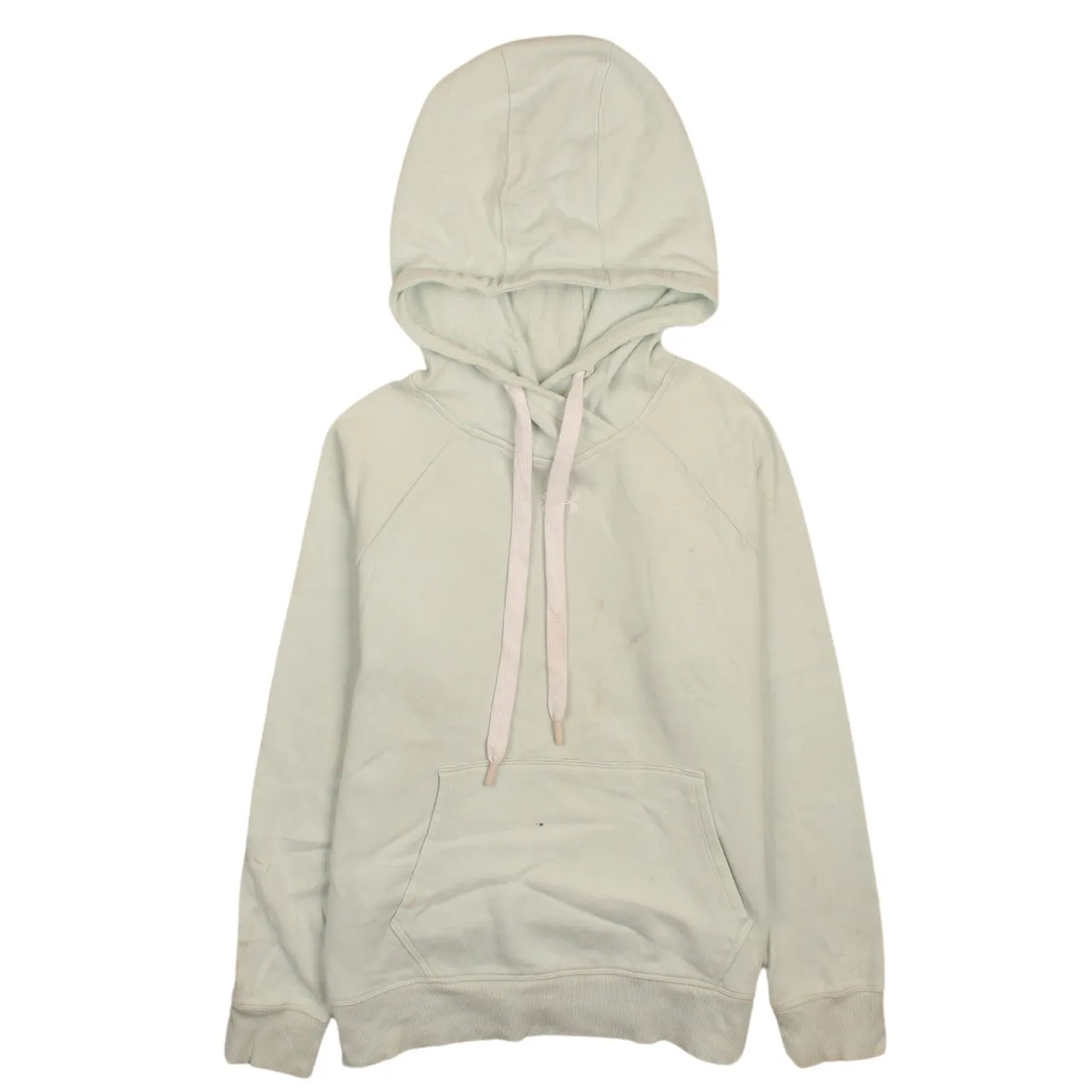 Under Armour Men's Small Hoodie Pale Blue Embroidered Logo Sweatshirt sold by Vintage Club