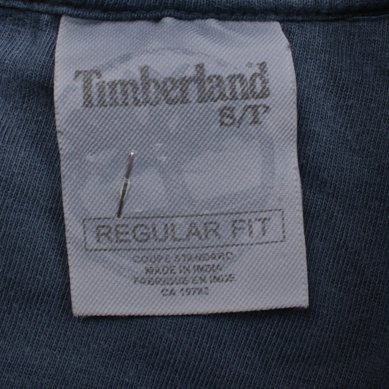 Timberland Vintage 90s Men's Blue Crew Neck Sweatshirt - Small Size sold by Vintage Club product image thumbnail 4