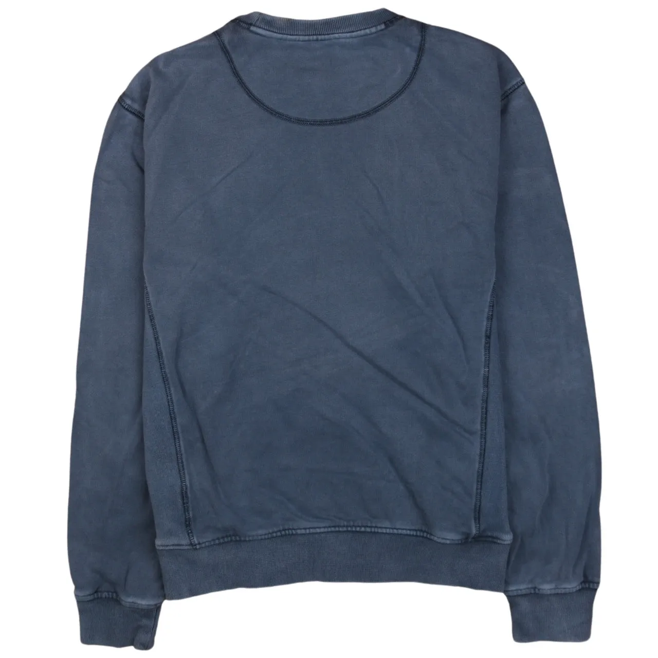 Timberland Vintage 90s Men's Blue Crew Neck Sweatshirt - Small Size sold by Vintage Club product image thumbnail 2