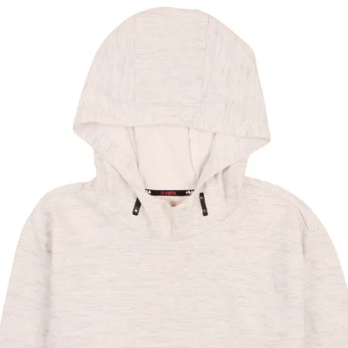 Fila Men's 90s XL Off White Hoodie Pullover, Minimalist Vintage Style sold by Vintage Club product image thumbnail 3