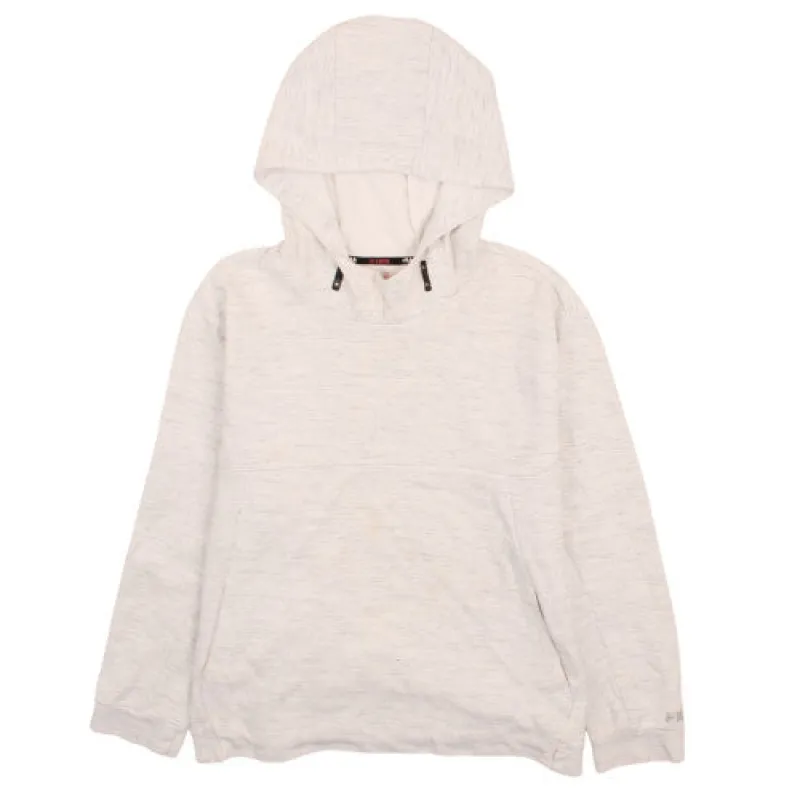 Fila Men's 90s XL Off White Hoodie Pullover, Minimalist Vintage Style made by Fila