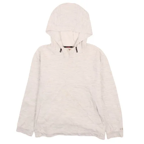 Fila Men's 90s XL Off White Hoodie Pullover, Minimalist Vintage Style sold by Vintage Club