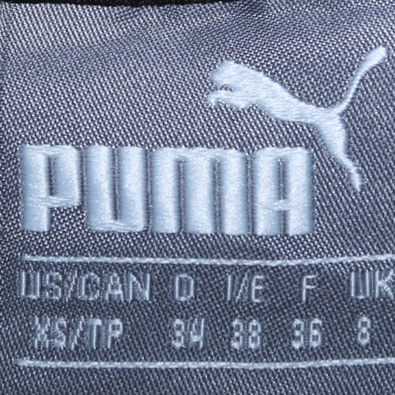 Puma 90s Women's XSmall Grey Spellout Hoodie Full Zip Sweatshirt sold by Vintage Club product image thumbnail 4