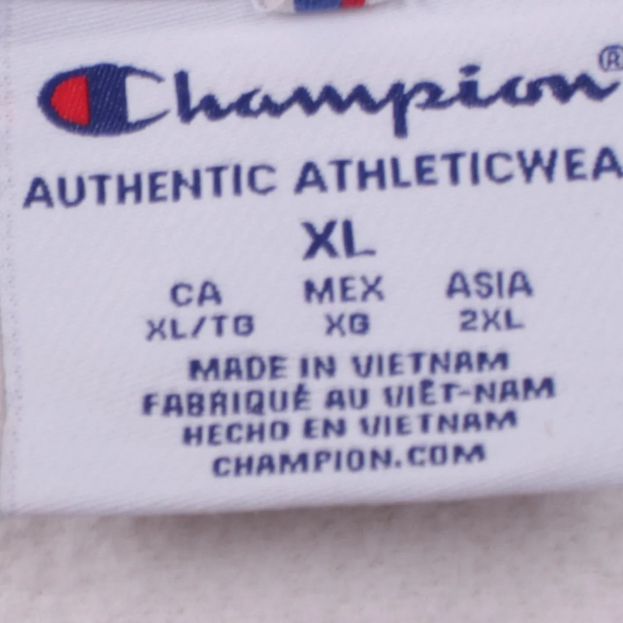 Champion 90s Vintage Heavyweight Beige Crew Neck Men's XL Sweatshirt sold by Vintage Club product image thumbnail 4