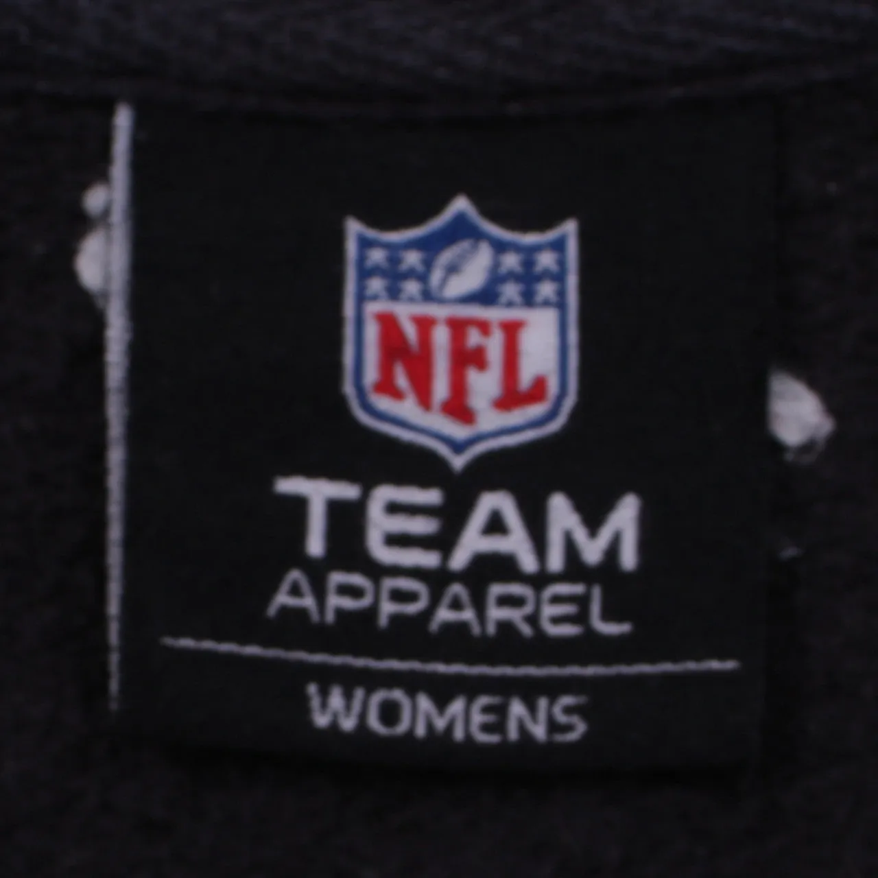 Vintage 1990s NFL Raiders Full Zip Black Hoodie Unisex Medium Size sold by Vintage Club product image thumbnail 4