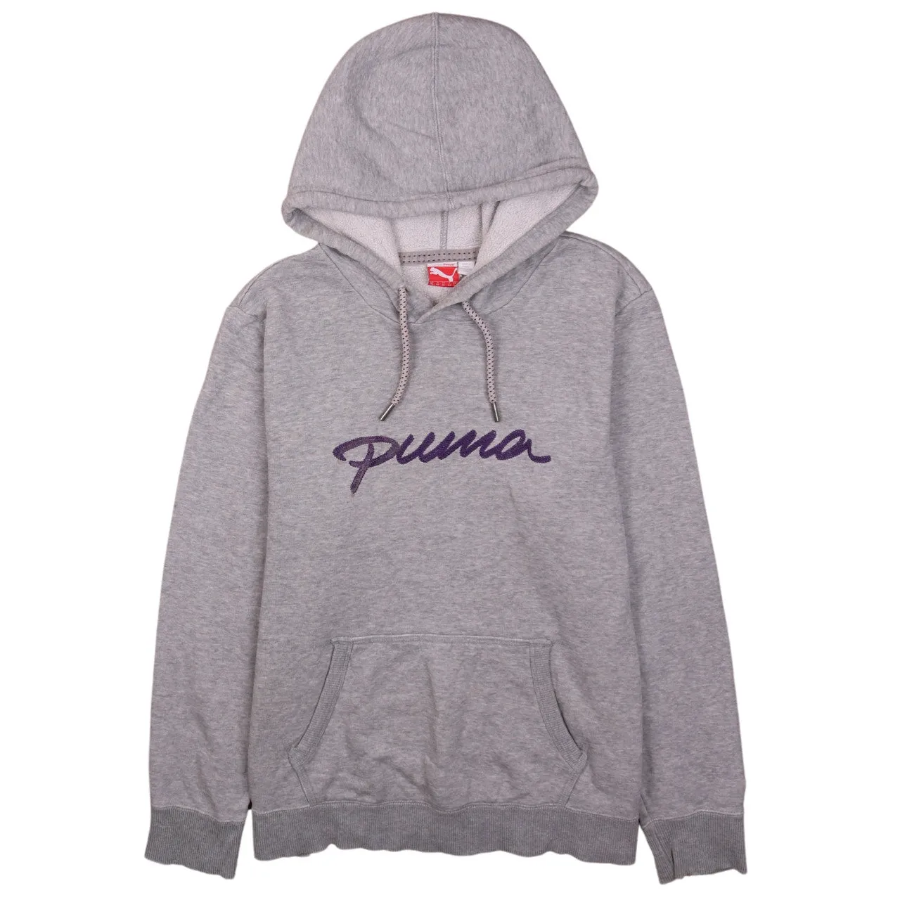 Puma Vintage 90's Grey Spellout Pullover Hoodie XL Retro Streetwear sold by Vintage Club