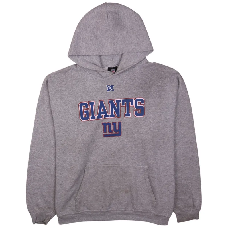 Vintage 90s NFL Giants Hoodie XXL Gray Retro Sportswear Pullover sold by Vintage Club