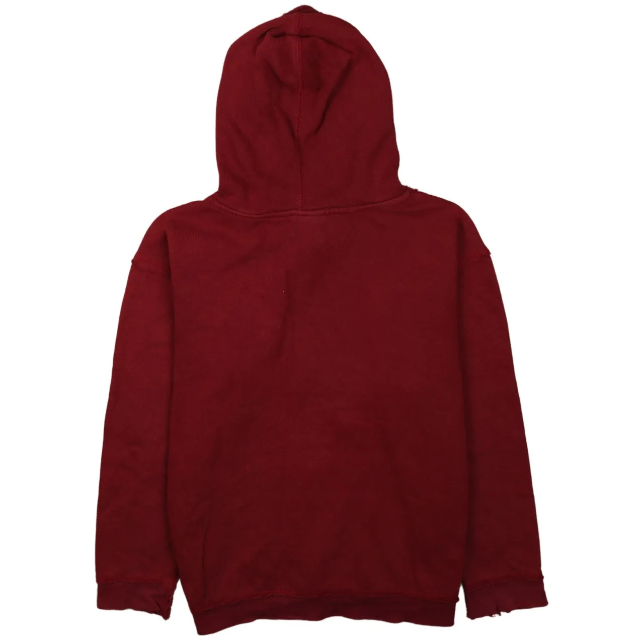 NFL Burgundy Red Hoodie Men's Small Vintage Pullover Sweatshirt sold by Vintage Club product image thumbnail 2