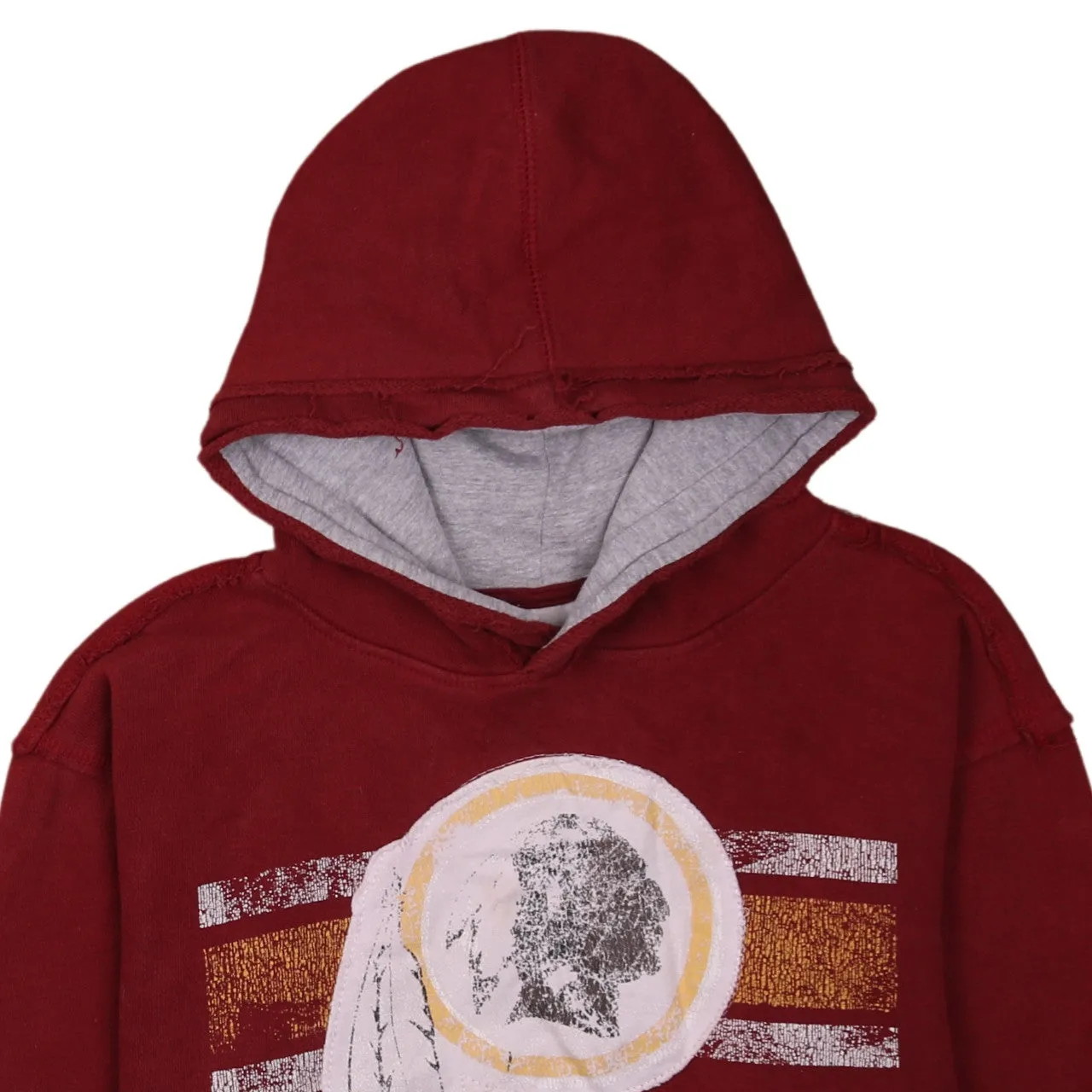 NFL Burgundy Red Hoodie Men's Small Vintage Pullover Sweatshirt sold by Vintage Club product image thumbnail 3