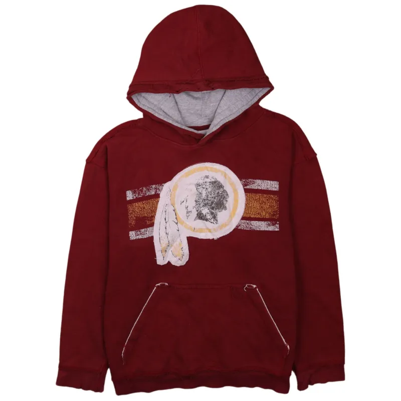 NFL Burgundy Red Hoodie Men's Small Vintage Pullover Sweatshirt sold by Vintage Club
