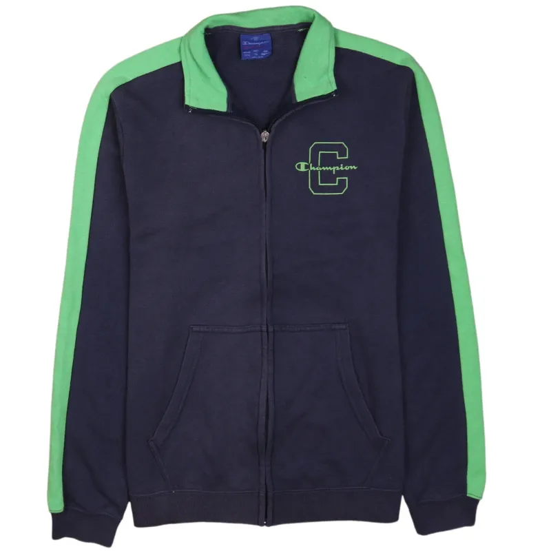 Vintage 90s Champion Women's Blue Track Jacket XLarge Full Zip Retro sold by Vintage Club