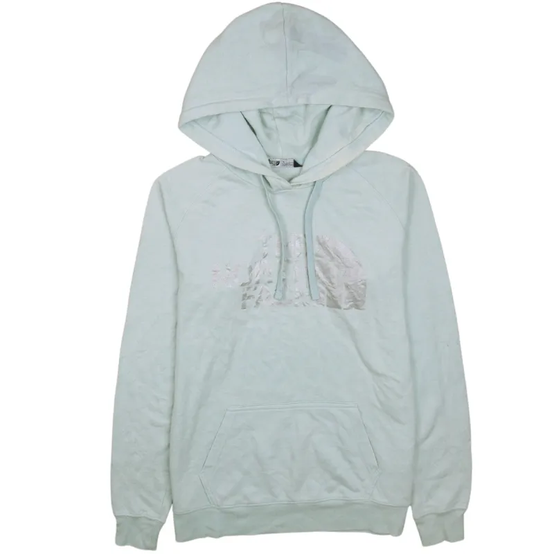 The North Face Women's Vintage 90's Blue Spellout Hoodie Small made by The North Face