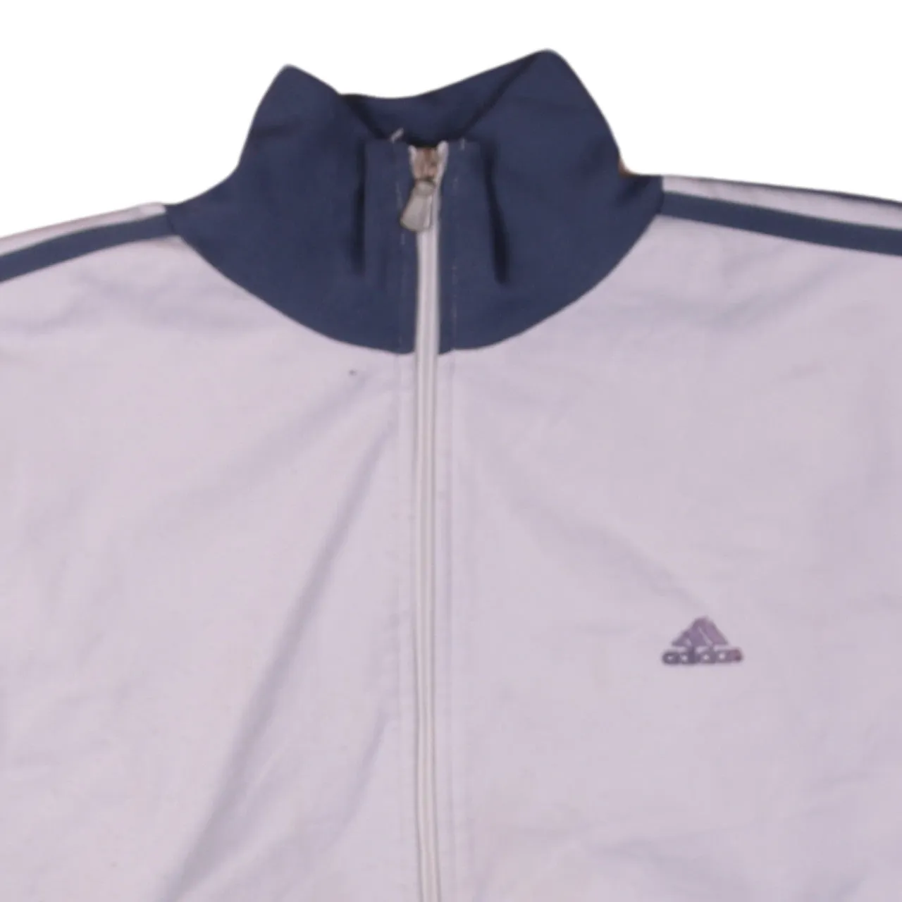 Adidas Vintage 90s Men's XL Grey Full Zip Sweatshirt Stripes Sport sold by Vintage Club product image thumbnail 3