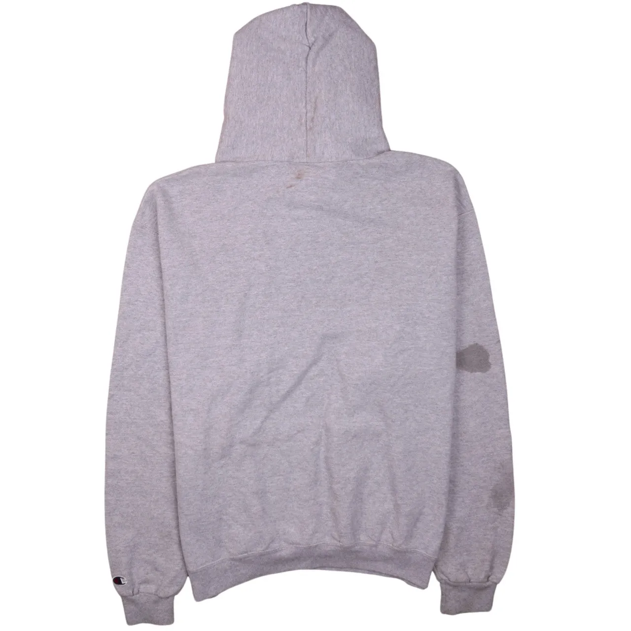 Champion Eco Grey Men’s Large Hoodie Yukon Football Fleece Top sold by Vintage Club product image thumbnail 2