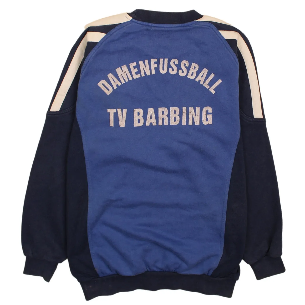 Adidas Vintage 90's Women's XL Blue Crew Neck Heavyweight Sweatshirt sold by Vintage Club product image thumbnail 2