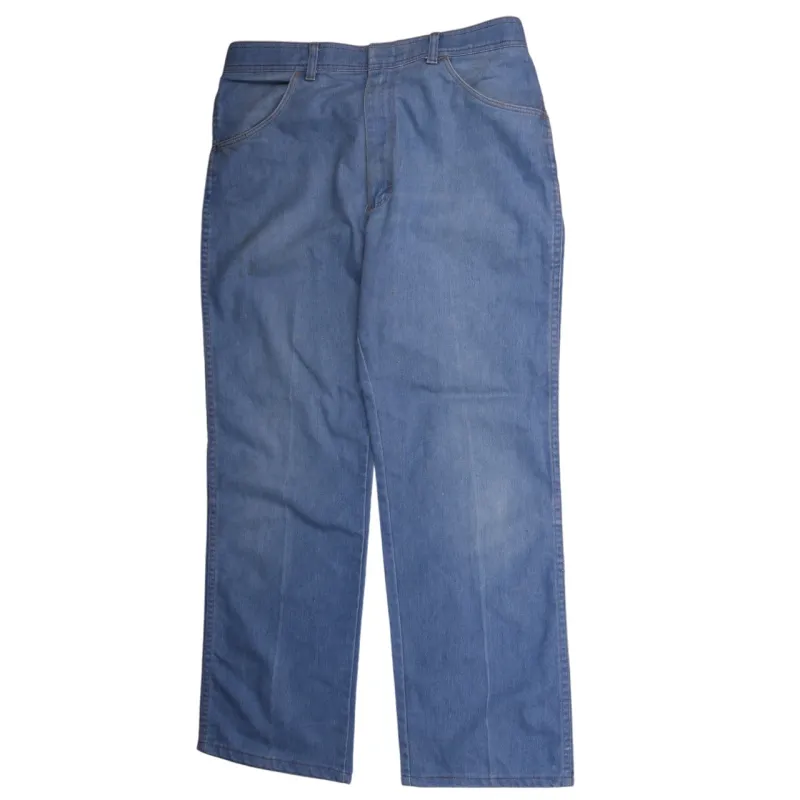 Wrangler Vintage 90s Men's Blue Baggy Jeans 36W Classic Retro made by Wrangler