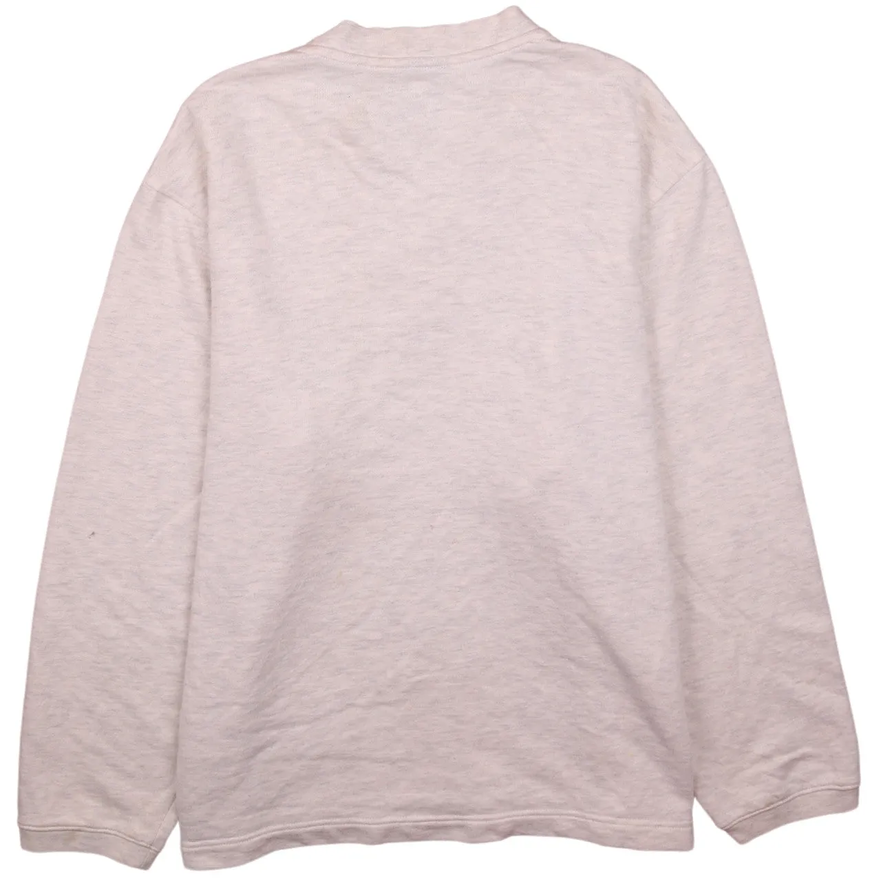 Jordan Men's Large Beige Crewneck Sweatshirt Red Jumpman Logo Pullover sold by Vintage Club product image thumbnail 2