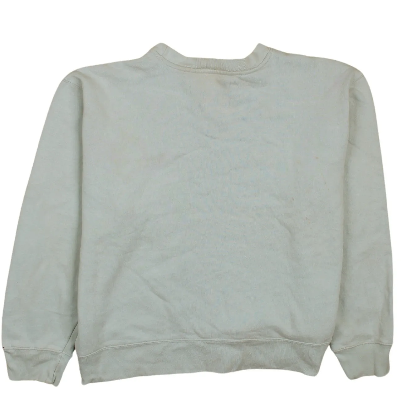 Tommy Hilfiger Vintage 90s Women's XXL Blue Crew Neck Sweatshirt sold by Vintage Club product image thumbnail 2