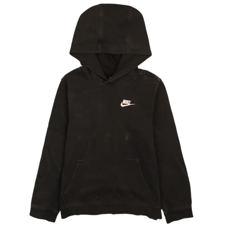 Nike Women's Vintage 90s Black Swoosh Pullover Hoodie Large Retro sold by Vintage Club