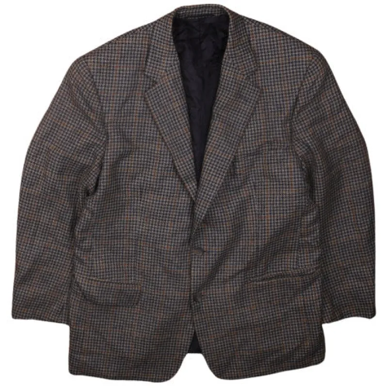 Burberry Men's Vintage Check Blazer, Medium, 90s Grey-Brown Classic sold by Vintage Club