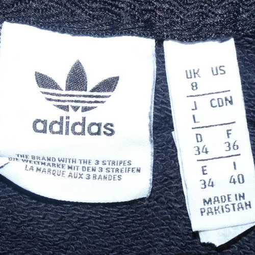 Adidas 90s Vintage Women's Black Spellout Hoodie Large Pullover sold by Vintage Club product image thumbnail 4